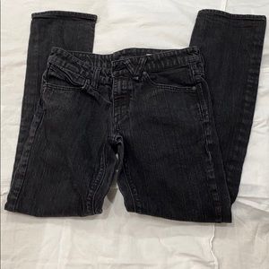 Black Volcom jeans size 28